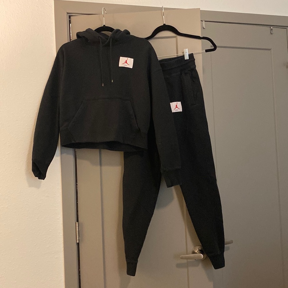 Jordan Flight Sweatsuit Black XS
